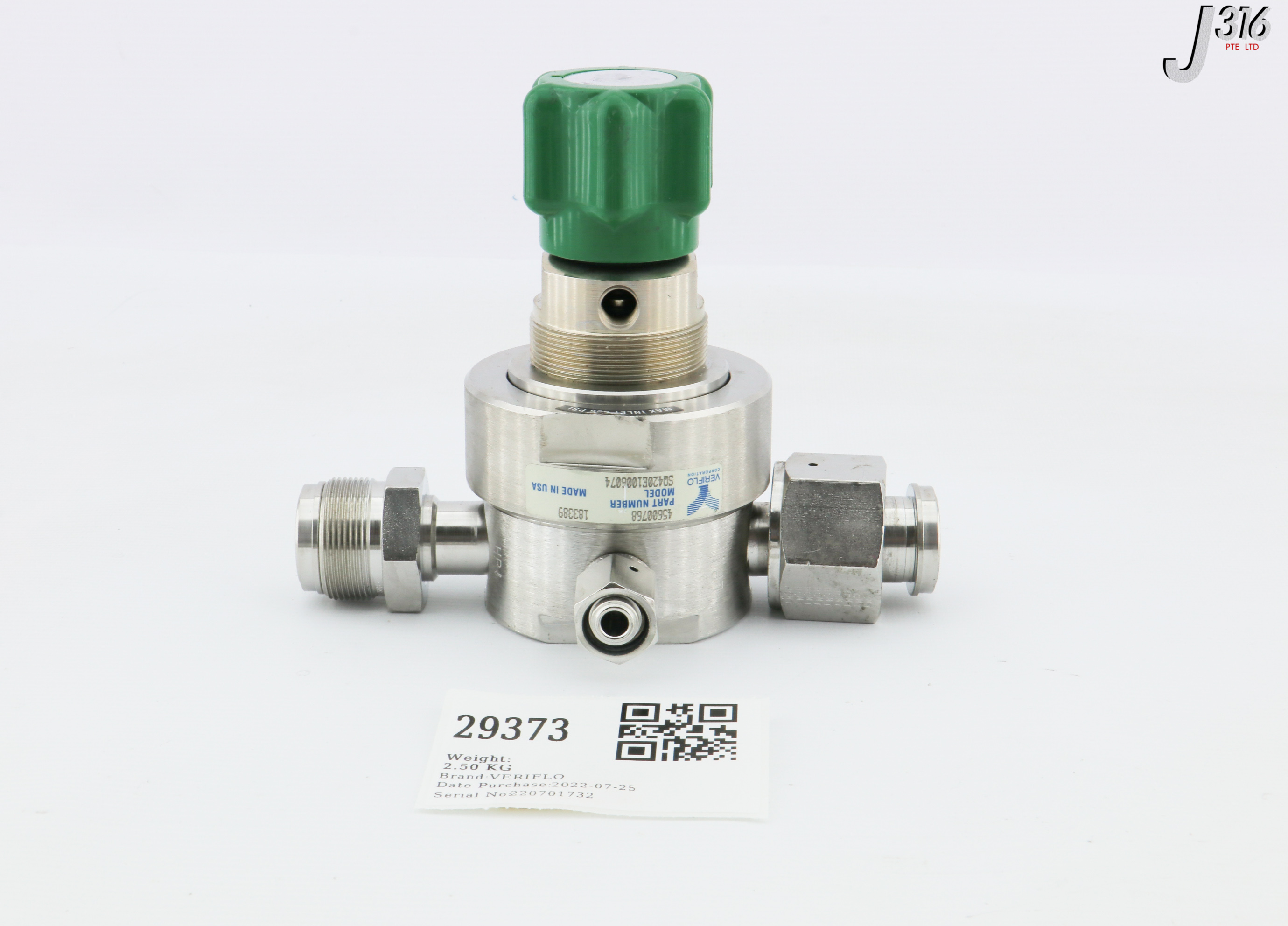 ONE OR EIGHT 専用 29373 VERIFLO 3-WAY REGULATOR, P/N: 45600768 SQ420E1006074 | eBay